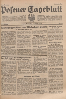 Posener Tageblatt. Jg.75, Nr. 30 (6 Februar 1936) + dod.