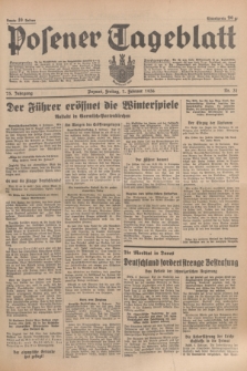 Posener Tageblatt. Jg.75, Nr. 31 (7 Februar 1936) + dod.