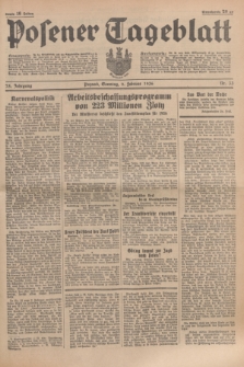 Posener Tageblatt. Jg.75, Nr. 33 (9 Februar 1936) + dod.