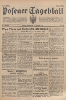 Posener Tageblatt. Jg.75, Nr. 38 (15 Februar 1936) + dod.