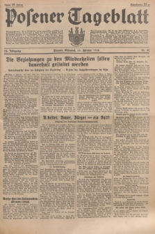 Posener Tageblatt. Jg.75, Nr. 41 (19 Februar 1936) + dod.