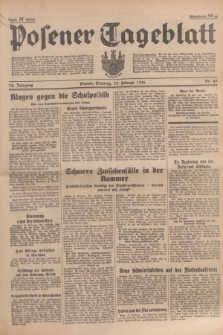 Posener Tageblatt. Jg.75, Nr. 45 (23 Februar 1936) + dod.