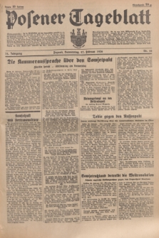 Posener Tageblatt. Jg.75, Nr. 48 (27 Februar 1936) + dod.