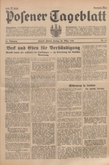 Posener Tageblatt. Jg.75, Nr. 67 (20 März 1936) + dod.