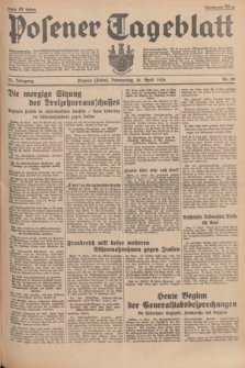 Posener Tageblatt. Jg.75, Nr. 88 (16 April 1936) + dod.