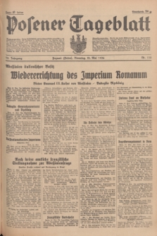 Posener Tageblatt. Jg.75, Nr. 110 (12 Mai 1936) + dod.