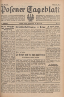 Posener Tageblatt. Jg.75, Nr. 112 (14 Mai 1936) + dod.