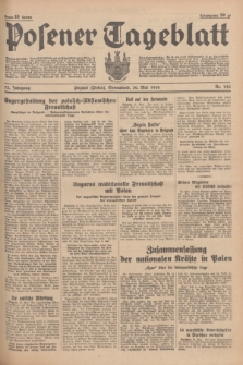 Posener Tageblatt. Jg.75, Nr. 125 (30 Mai 1936) + dod.
