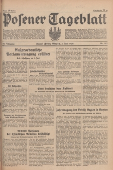 Posener Tageblatt. Jg.75, Nr. 127 (3 Juni 1936) + dod.