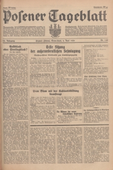 Posener Tageblatt. Jg.75, Nr. 130 (6 Juni 1936) + dod.