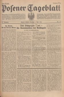 Posener Tageblatt. Jg.75, Nr. 131 (7 Juni 1936) + dod.