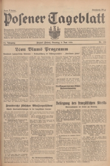 Posener Tageblatt. Jg.75, Nr. 132 (9 Juni 1936) + dod.