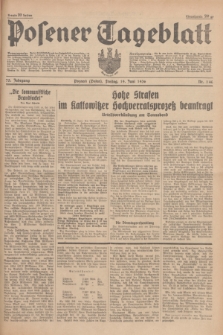 Posener Tageblatt. Jg.75, Nr. 140 (19 Juni 1936) + dod.