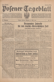 Posener Tageblatt. Jg.75, Nr. 161 (15 Juli 1936) + dod.