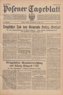 Posener Tageblatt. Jg.75, Nr. 164 (18 Juli 1936) + dod.