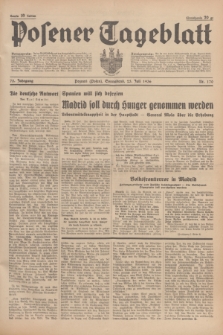 Posener Tageblatt. Jg.75, Nr. 170 (25 Juli 1936) + dod.