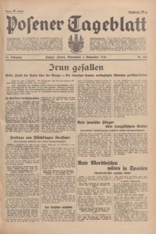 Posener Tageblatt. Jg.75, Nr. 205 (5 September 1936) + dod.