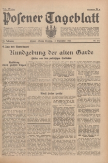 Posener Tageblatt. Jg.75, Nr. 213 (15 September 1936) + dod.