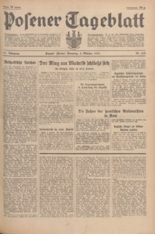 Posener Tageblatt. Jg.75, Nr. 230 (4 Oktober 1936) + dod.