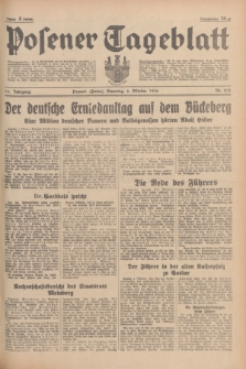 Posener Tageblatt. Jg.75, Nr. 231 (6 Oktober 1936) + dod.