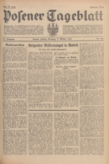 Posener Tageblatt. Jg.75, Nr. 236 (11 Oktober 1936) + dod.