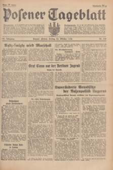 Posener Tageblatt. Jg.75, Nr. 246 (23 Oktober 1936) + dod.