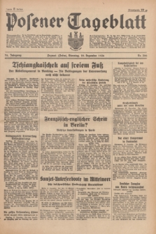 Posener Tageblatt. Jg.75, Nr. 300 (29 Dezember 1936) + dod.