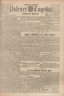 Posener Tageblatt (Posener Warte). Jg.63, Nr. 29 (5 Februar 1924) + dod.