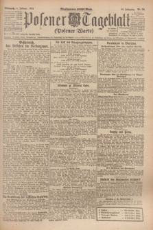 Posener Tageblatt (Posener Warte). Jg.63, Nr. 30 (6 Februar 1924) + dod.
