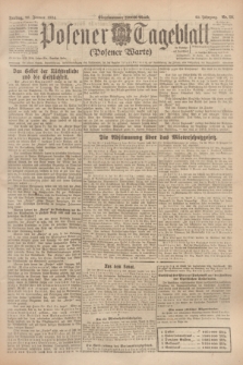 Posener Tageblatt (Posener Warte). Jg.63, Nr. 50 (29 Januar 1924) + dod.
