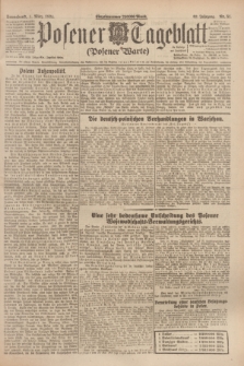 Posener Tageblatt (Posener Warte). Jg.63, Nr. 51 (1 März 1924) + dod.