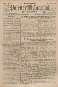 Posener Tageblatt (Posener Warte). Jg.63, Nr. 56 (7 März 1924) + dod.