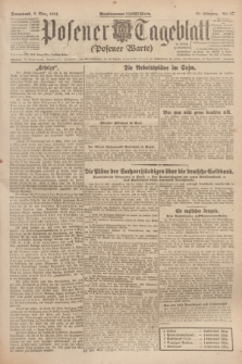 Posener Tageblatt (Posener Warte). Jg.63, Nr. 57 (8 März 1924) + dod.