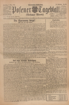 Posener Tageblatt (Posener Warte). Jg.63, Nr. 58 (9 März 1924) + dod.