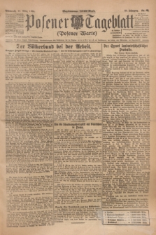 Posener Tageblatt (Posener Warte). Jg.63, Nr. 66 (19 März 1924) + dod.