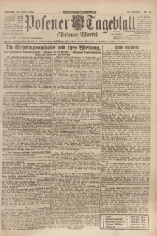 Posener Tageblatt (Posener Warte). Jg.63, Nr. 70 (23 März 1924) + dod.
