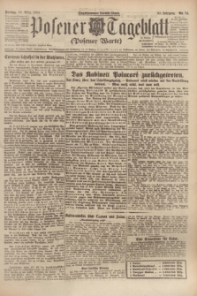 Posener Tageblatt (Posener Warte). Jg.63, Nr. 74 (28 März 1924) + dod.