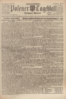 Posener Tageblatt (Posener Warte). Jg.63, Nr. 79 (3 April 1924) + dod.