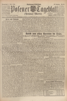 Posener Tageblatt (Posener Warte). Jg.63, Nr. 81 (5 April 1924) + dod.