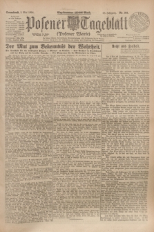 Posener Tageblatt (Posener Warte). Jg.63, Nr. 103 (3 Mai 1924) + dod.