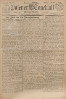 Posener Tageblatt (Posener Warte). Jg.63, Nr. 107 (10 Mai 1924) + dod.