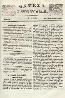 Gazeta Lwowska. 1843, nr 136