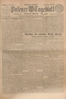 Posener Tageblatt (Posener Warte). Jg.63, Nr. 116 (21 Mai 1924) + dod.