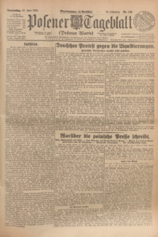 Posener Tageblatt (Posener Warte). Jg.63, Nr. 133 (12 Juni 1924) + dod.
