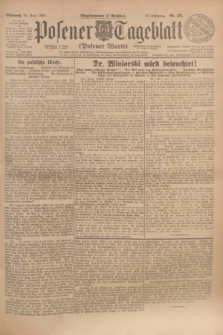 Posener Tageblatt (Posener Warte). Jg.63, Nr. 138 (18 Juni 1924) + dod.
