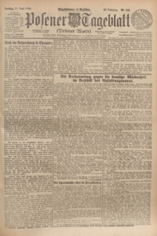 Posener Tageblatt (Posener Warte). Jg.63, Nr. 145 (27Juni 1924) + dod.