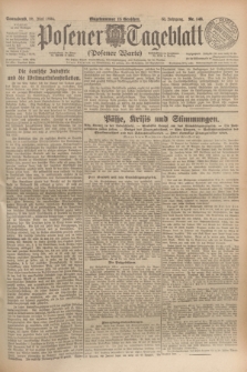 Posener Tageblatt (Posener Warte). Jg.63, Nr. 146 (28 Juni 1924) + dod.