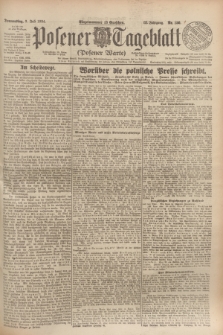 Posener Tageblatt (Posener Warte). Jg.63, Nr. 150 (3 Juli 1924) + dod.