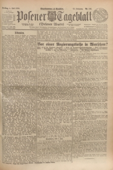 Posener Tageblatt (Posener Warte). Jg.63, Nr. 151 (4 Juli 1924) + dod.