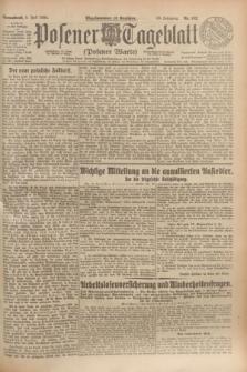 Posener Tageblatt (Posener Warte). Jg.63, Nr. 152 (5 Juli 1924) + dod.